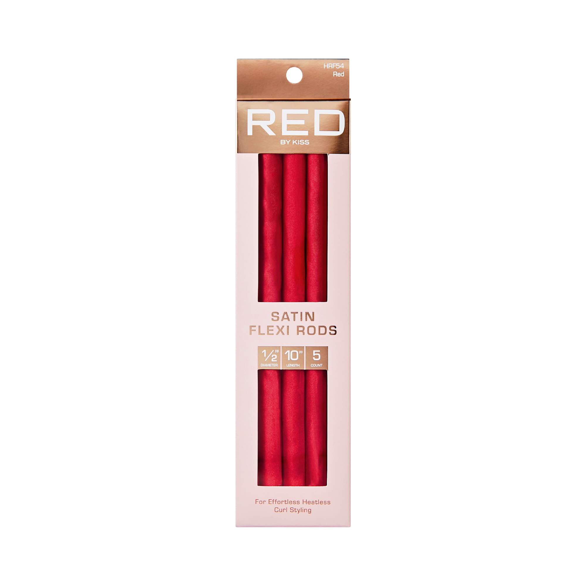 Amazon.com : Red by Kiss Satin Flexi Heatless Curling Rods, Damage